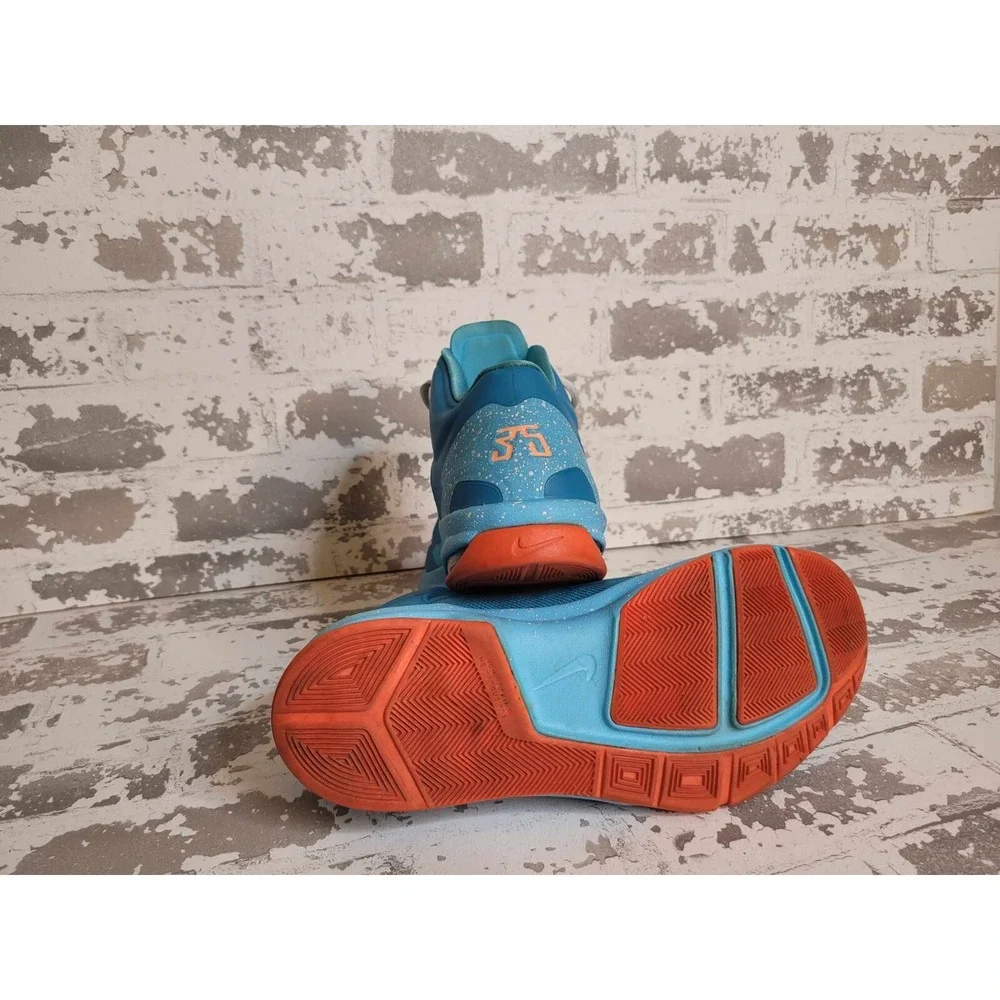 Nike KD 5 GS Youth Size 7Y Light‎ Blue Athletic Basketball Pool Party Colorway